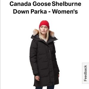 Canada Goose Shelborne Parka Medium Black
